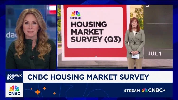 Buyers expect mortgage rates to drop CNBC Housing Market Survey: 44% of real estate agents say home prices are on the decline