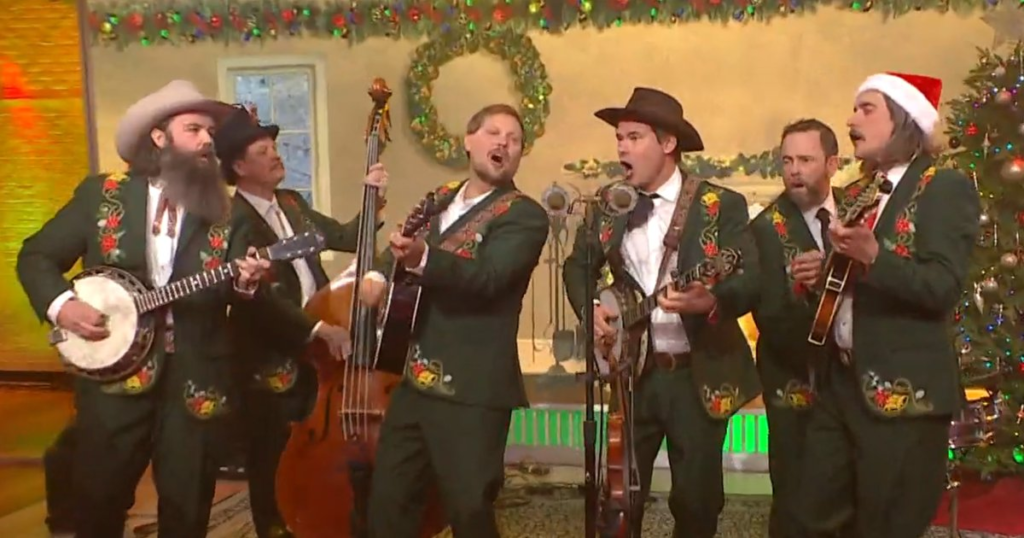 Saturday Sessions Old Crow Medicine Show performs Corn Whiskey Christmas