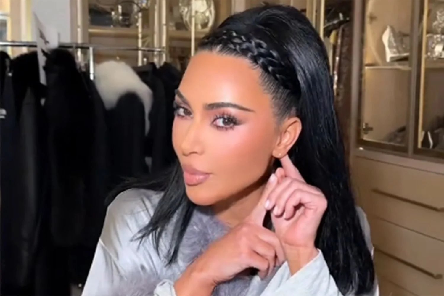 Kim Kardashian Reveals Surprising Place Where She Got Her Ears Pierced