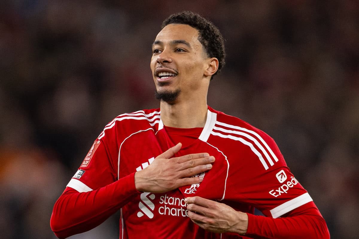 Marseille Win 5-2 Days Before Liverpool; Slot Favourite Scores LIVERPOOL ENGLAND - Monday January 12 2026 Liverpool039s goalscorer Hugo Ekitike celebrates after the FA Cup 3rd Round match between Liverpool FC and Barnsley FC at Anfield Liverpool won 4-1 Photo by David RawcliffePropaganda