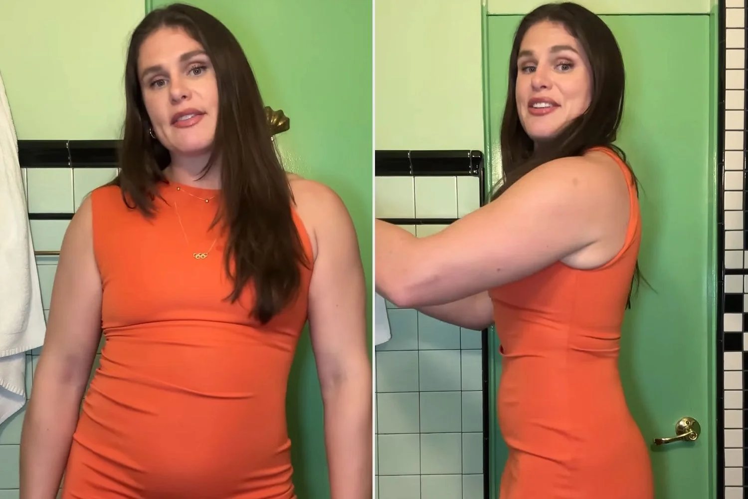 Ilona Maher Claps Back at Man Who Said She Looked Pregnant in Form-Fitting Dress