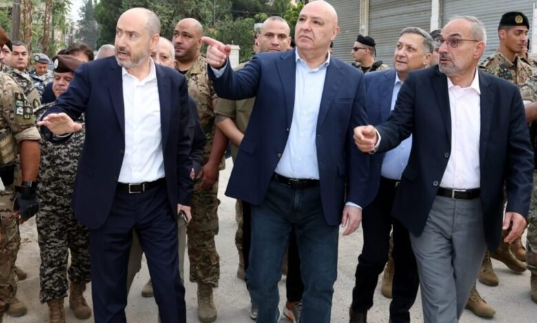 عون في النبطية: الانسحاب والأمن وعودة النازحين أولوية للدولة